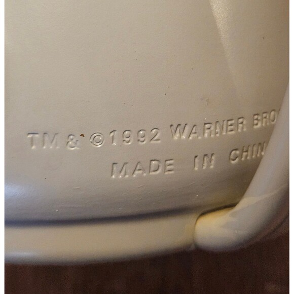 Bugs Bunny 3D Plastic Mug 1992 Warner Bros Vintage Cup Looney Tunes - Picture 3 of 8